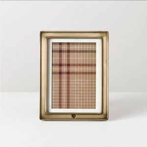 4"x6" Brass Finish Heart Frame - Hearth & Hand™ with Magnolia